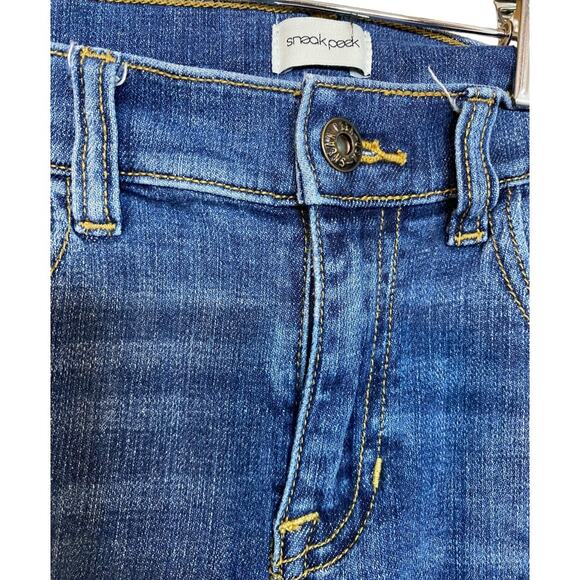 Sneak Peek Medium wash distressed skinny jeans - Juniors Size 9 - Picture 3 of 12